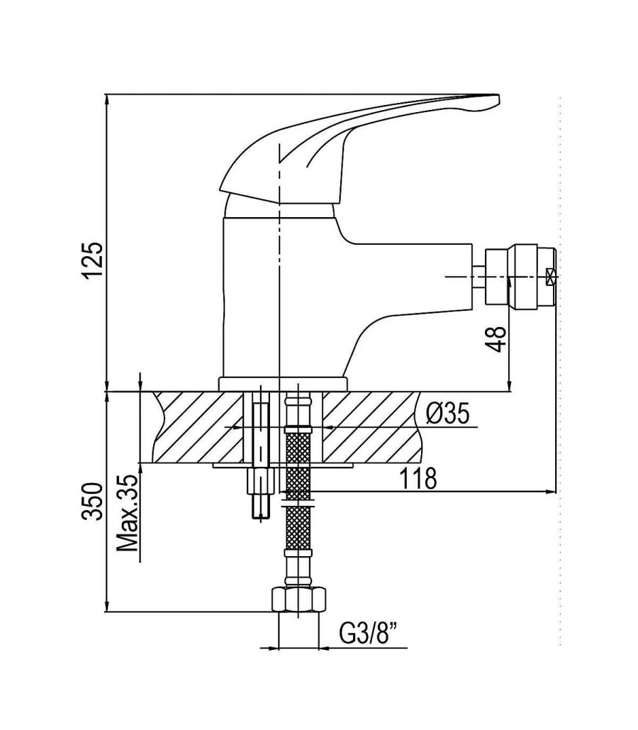 Grifos De Cocina Y Ba O Todobaño | Grifo De Bidet Base