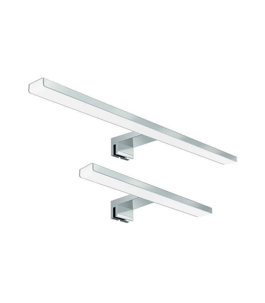 Apliques Luz Led Todobaño | Aplique Espejo Led Cromo