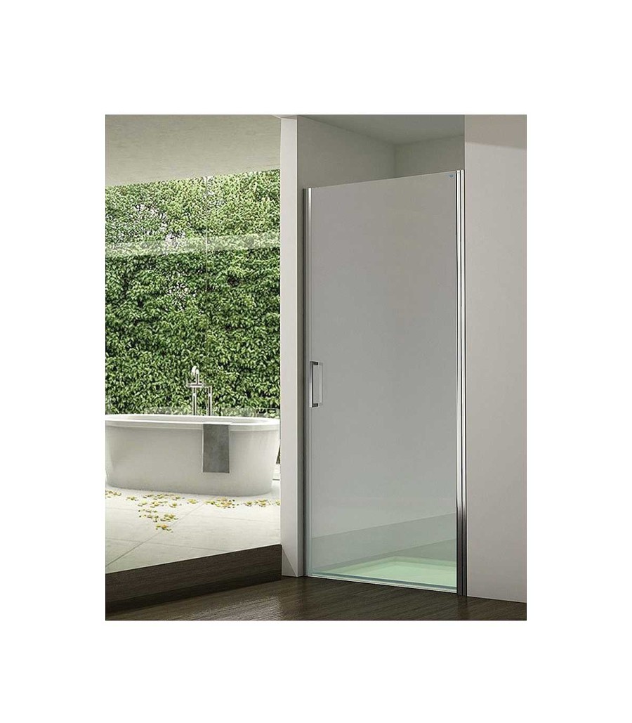 Mamparas De Ducha Todobaño | Mampara De Ducha Puerta Abatible Acero Inox