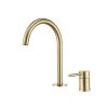 Grifos De Cocina Y Ba O Todobaño | Grifo De Lavabo Encastrado Arag N Oro Cepillado