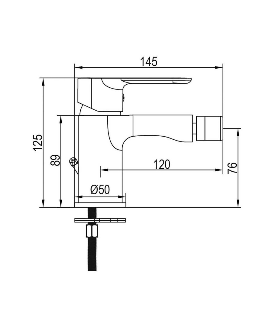 Grifos De Cocina Y Ba O Todobaño | Grifo De Bidet Vent-I2