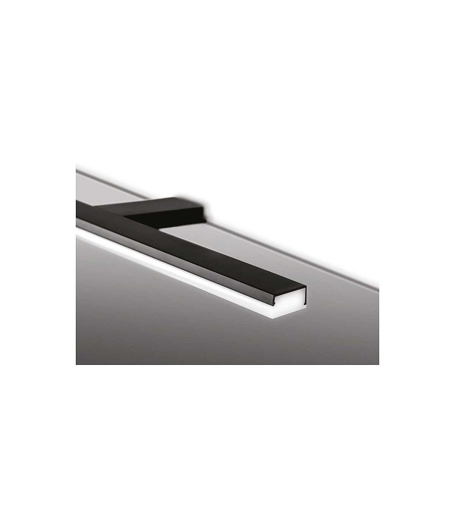 Apliques Luz Led Todobaño | Aplique Led B-19 Negro